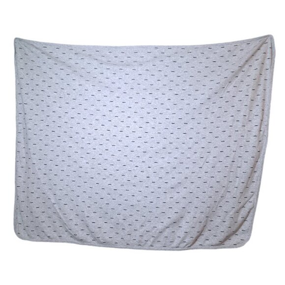 Carter's Mustache Gray Lovey Swaddle Receiving Blanket 29" X 38" - Picture 3 of 4